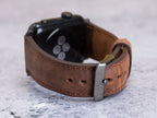 Smoky Brown Leather Band for Apple Watch — detail 4