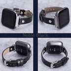 Thin Rivet Leather Band for Fitbit Charge — detail 5
