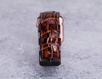 Dark Brown Crocodile-Pattern Leather Band for Apple Watch – detail 3