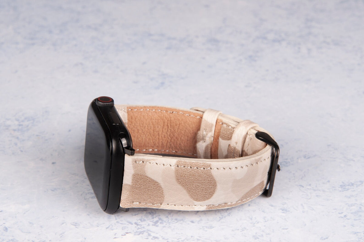 Camouflage Leather Band for Apple Watch – detail 1