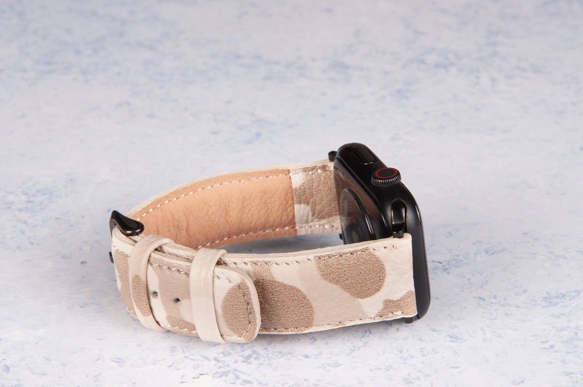 Camouflage Leather Band for Apple Watch – detail 3
