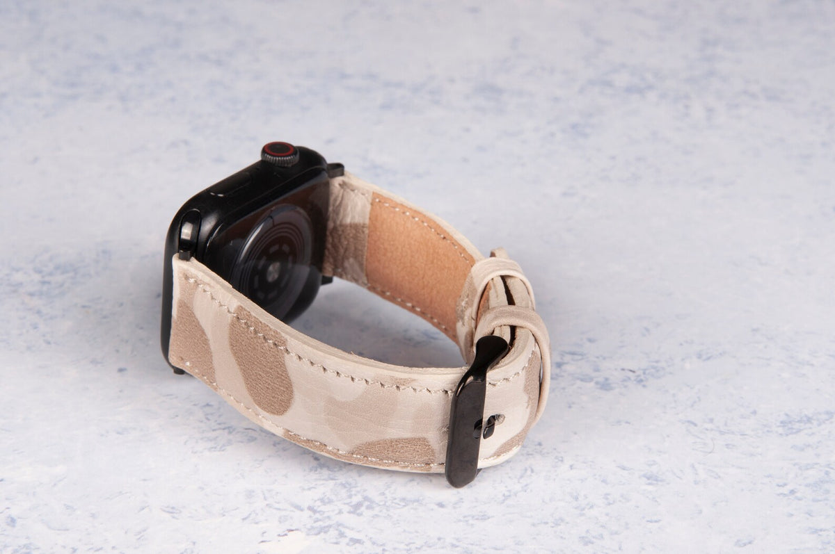 Camouflage Leather Band for Apple Watch – detail 2