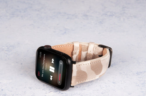 Camouflage Leather Band for Apple Watch – main view