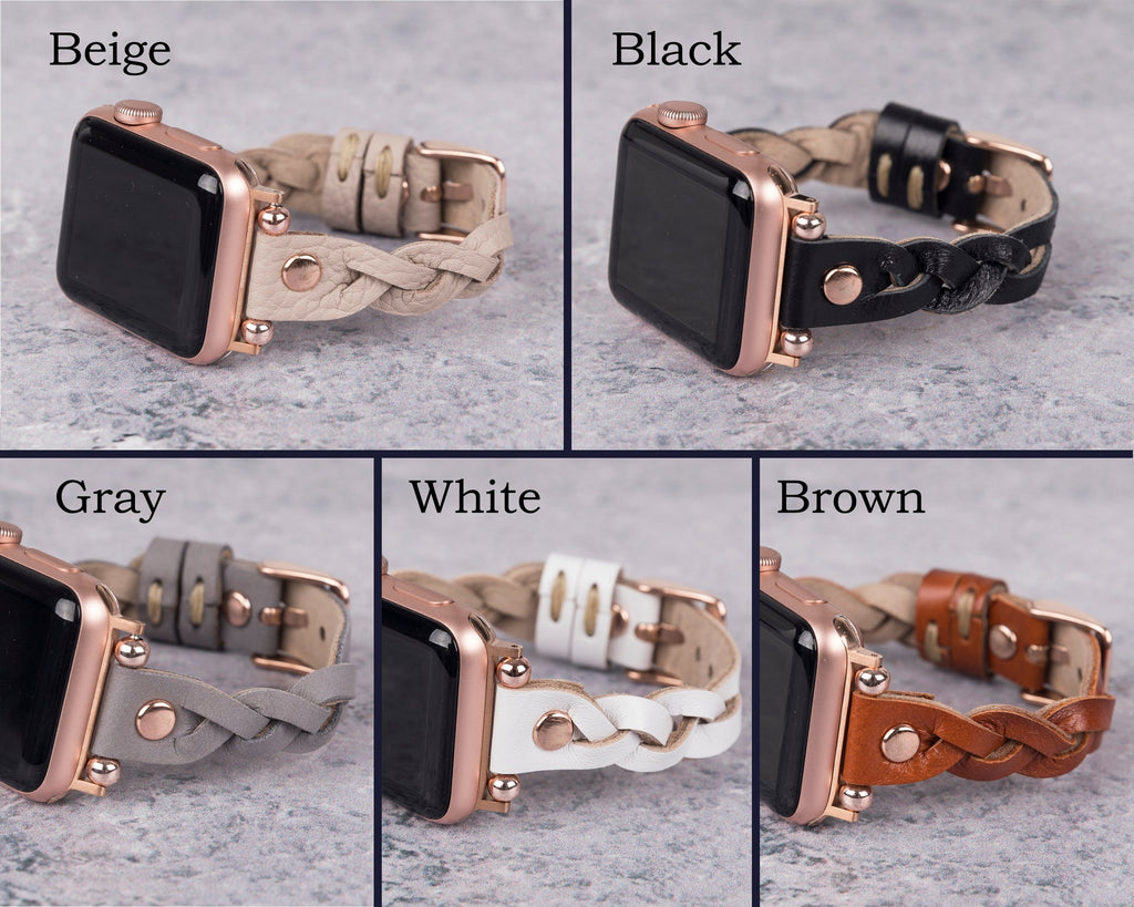 Braided Leather Band for Fitbit Charge — detail 4