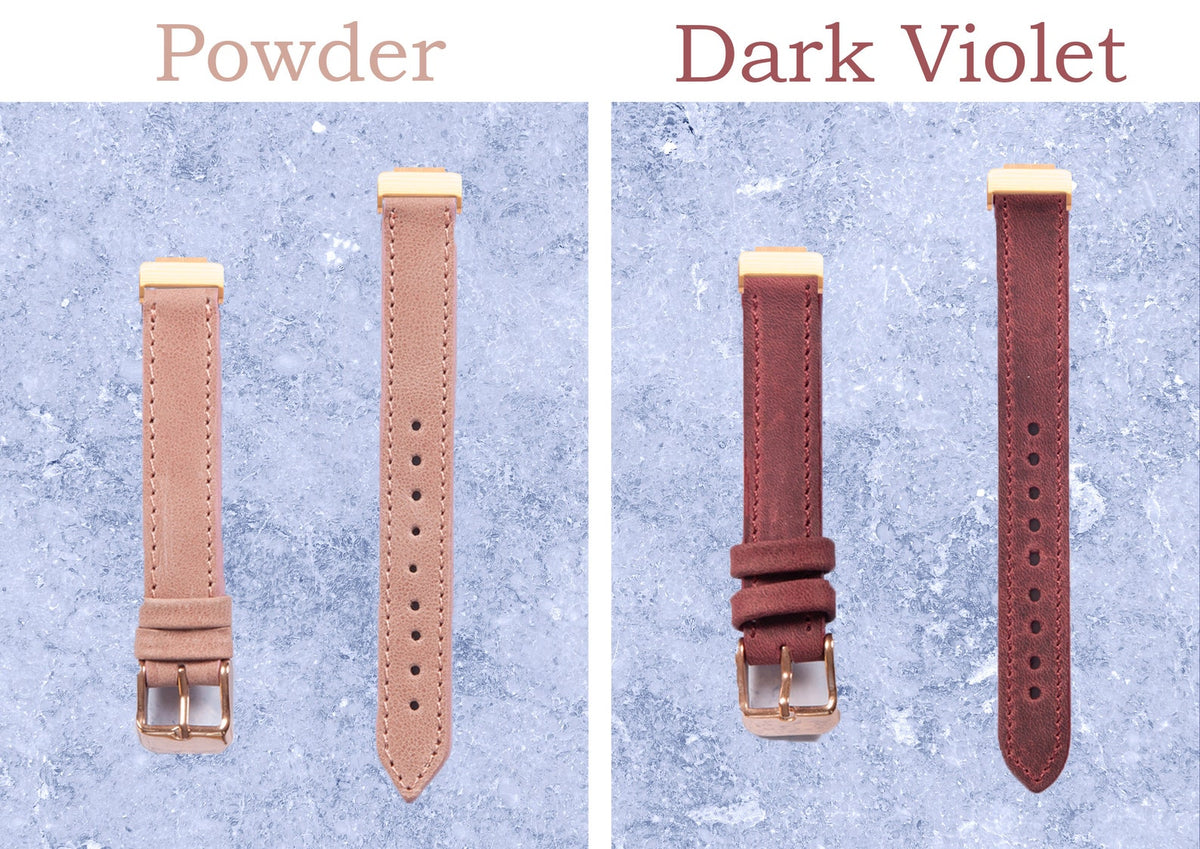Stitched Leather Band for Fitbit Luxe — detail 5