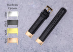 Soft Black Leather Band for Fitbit Charge — detail 2
