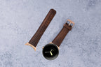 Smoky Brown Leather Band for Google Pixel Watch — detail 4