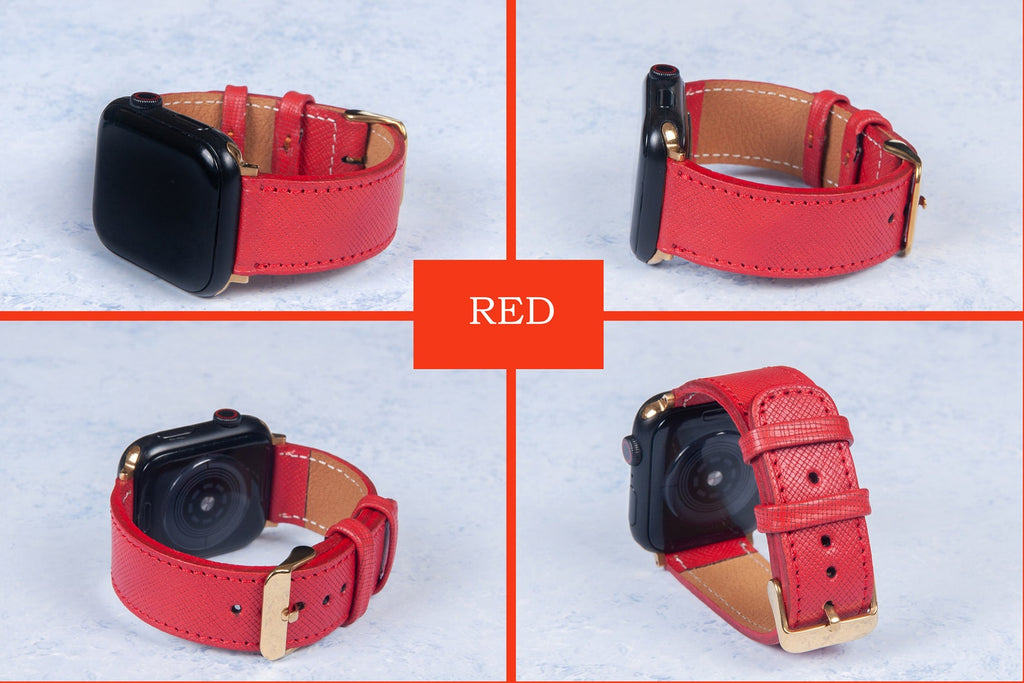 Colorful Leather Band for Google Pixel Watch — detail 4