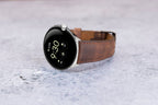 Smoky Brown Leather Band for Google Pixel Watch — main product photograph