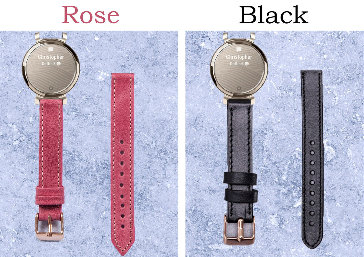 Stitched Leather Band for Garmin Lily 2 — detail 5