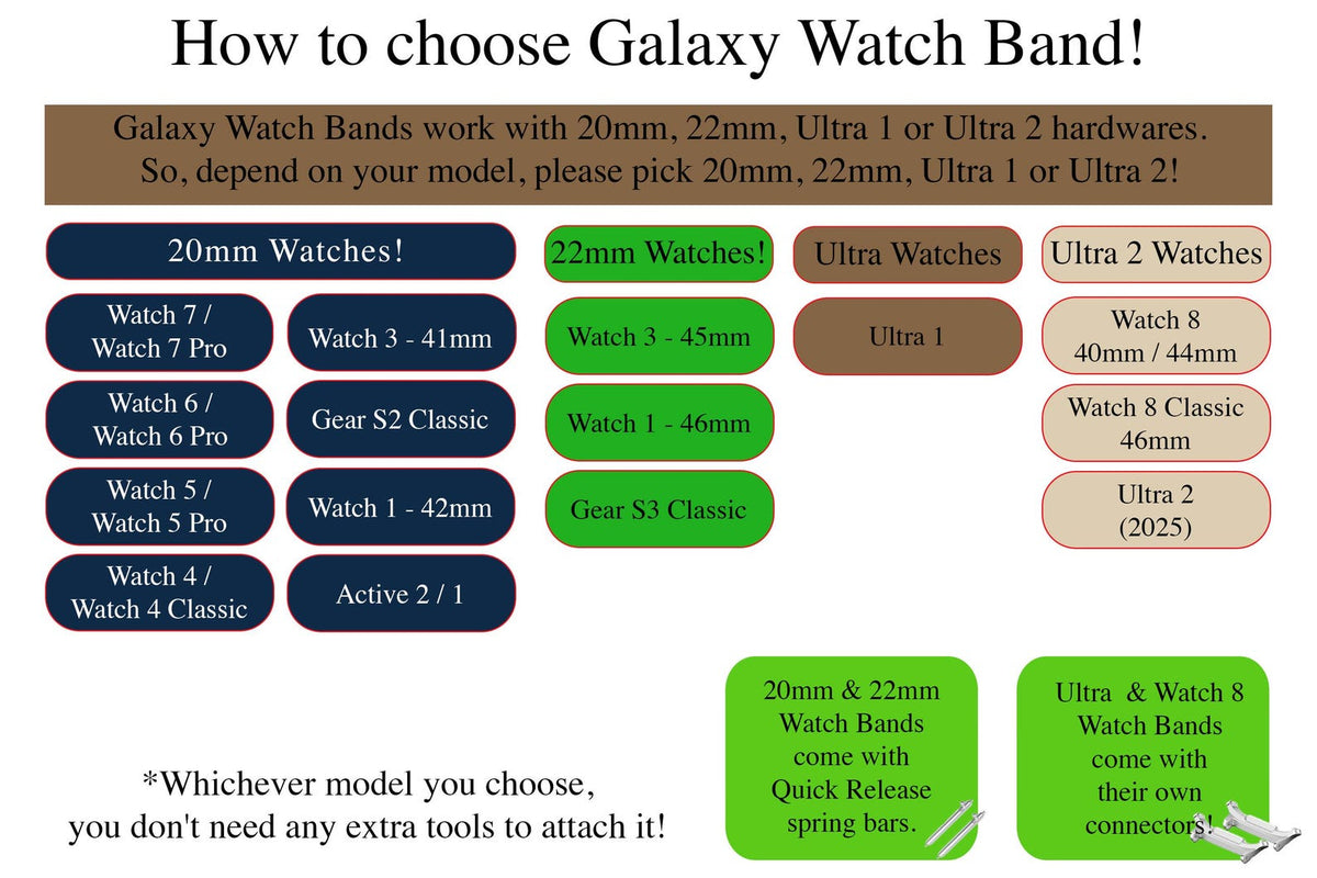 Classic Brown Leather Band for Samsung Galaxy Watch — detail 2